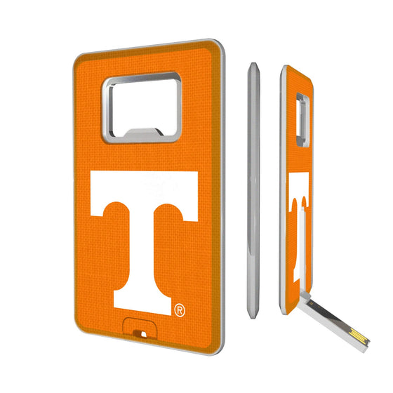 Tennessee Volunteers Solid Credit Card USB Drive with Bottle Opener 16GB-0