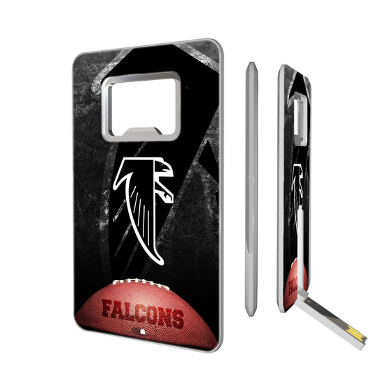 Atlanta Falcons Classic  Legendary Credit Card USB Drive with Bottle Opener 32GB - 757 Sports Collectibles