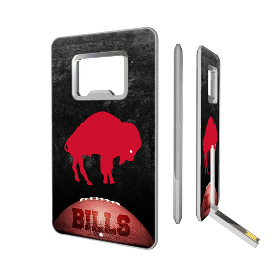 Buffalo Bills Legendary Credit Card USB Drive with Bottle Opener 32GB - 757 Sports Collectibles