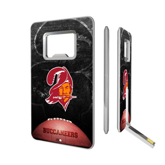 Tampa Bay Buccaneers Legendary Credit Card USB Drive with Bottle Opener 32GB - 757 Sports Collectibles