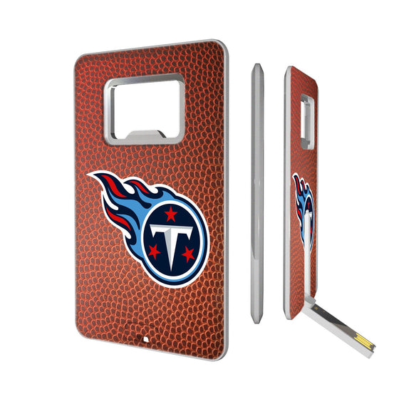 Tennessee Titans Football Credit Card USB Drive with Bottle Opener 16GB - 757 Sports Collectibles