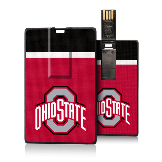 Ohio State Buckeyes Stripe Credit Card USB Drive 16GB-0