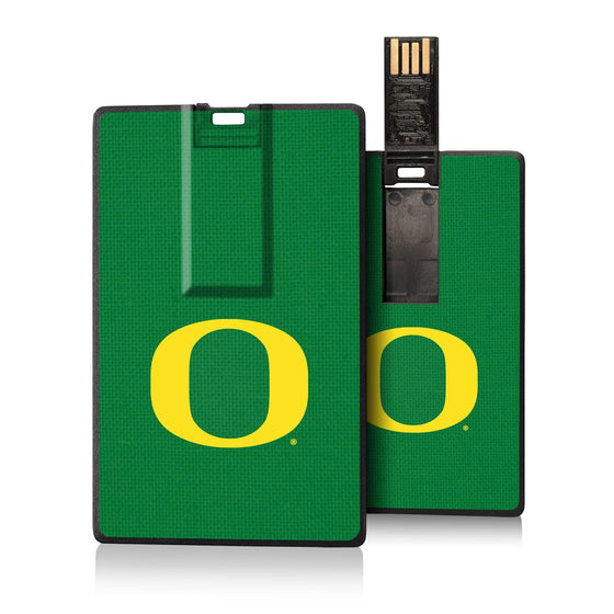 Oregon Ducks Solid Credit Card USB Drive 16GB-0