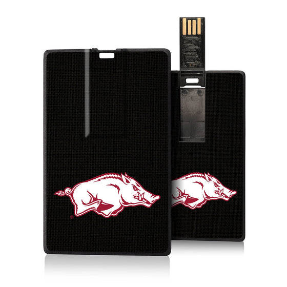 Arkansas Razorbacks Solid Credit Card USB Drive 16GB-0