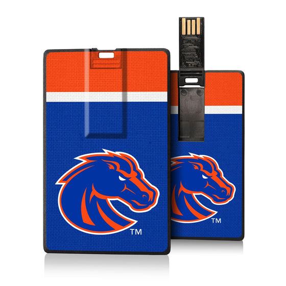 Boise State Broncos Stripe Credit Card USB Drive 32GB-0