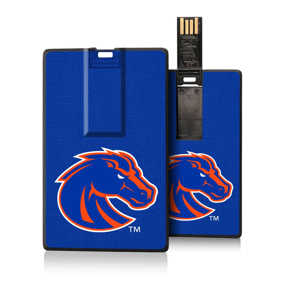 Boise State Broncos Solid Credit Card USB Drive 32GB-0