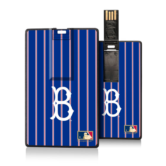 Brooklyn Dodgers 1949-1957 - Cooperstown Collection Pinstripe Credit Card USB Drive 16GB - 757 Sports Collectibles