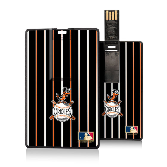 Baltimore Orioles 1954-1963 - Cooperstown Collection Pinstripe Credit Card USB Drive 16GB - 757 Sports Collectibles