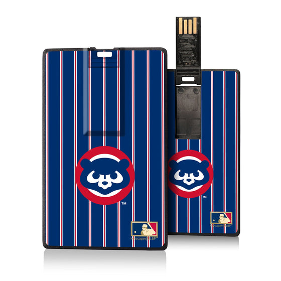 Chicago Cubs Home 1979-1998 - Cooperstown Collection Pinstripe Credit Card USB Drive 16GB - 757 Sports Collectibles