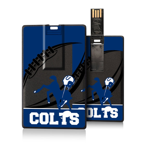 Baltimore Colts 1946 Historic Collection Passtime Credit Card USB Drive 32GB - 757 Sports Collectibles