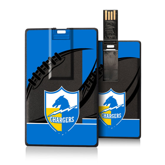 San Diego Chargers Passtime Credit Card USB Drive 32GB - 757 Sports Collectibles