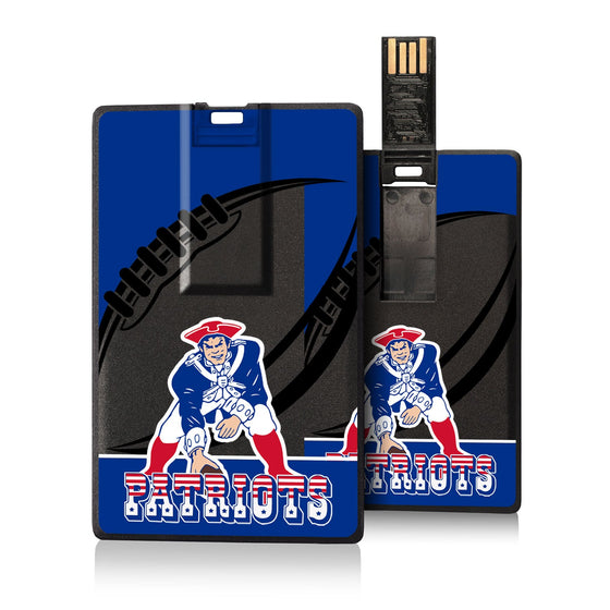 New England Patriots Passtime Credit Card USB Drive 32GB - 757 Sports Collectibles