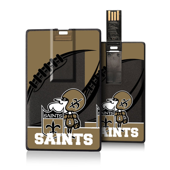 New Orleans Saints Passtime Credit Card USB Drive 32GB - 757 Sports Collectibles