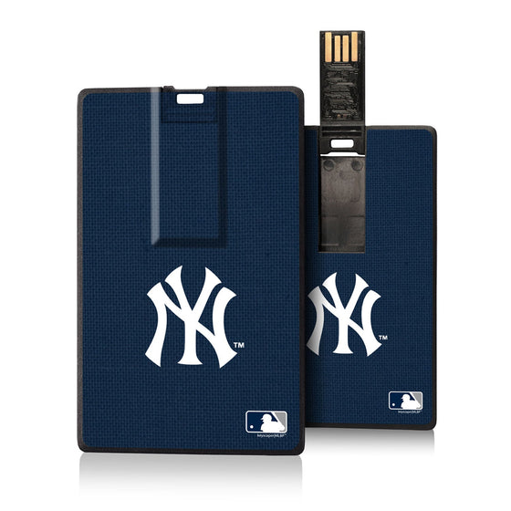 New York Yankees Yankees Solid Credit Card USB Drive 16GB - 757 Sports Collectibles