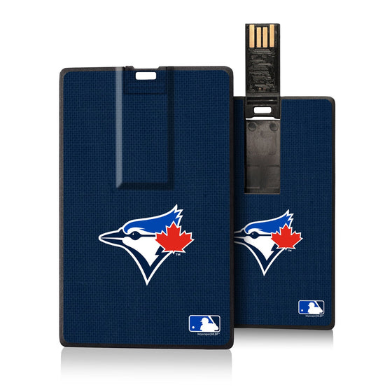 Toronto Blue Jays Solid Credit Card USB Drive 16GB - 757 Sports Collectibles
