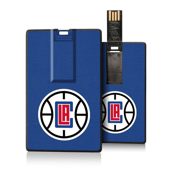 Los Angeles Clippers Solid Credit Card USB Drive 32GB-0