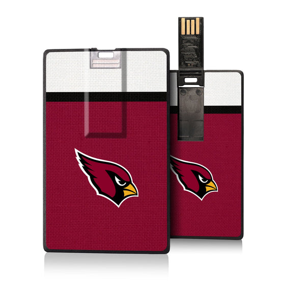 Arizona Cardinals Stripe Credit Card USB Drive 16GB - 757 Sports Collectibles