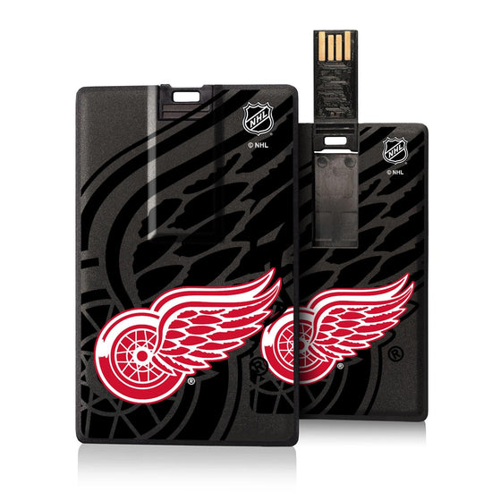 Detroit Red Wings Tilt Credit Card USB Drive 32GB-0