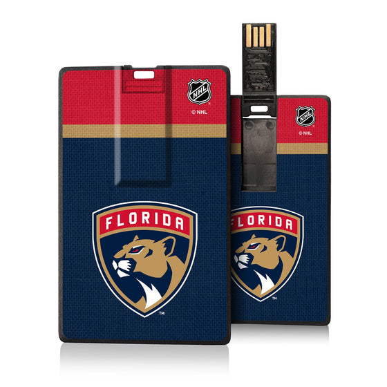 Florida Panthers Stripe Credit Card USB Drive 32GB-0