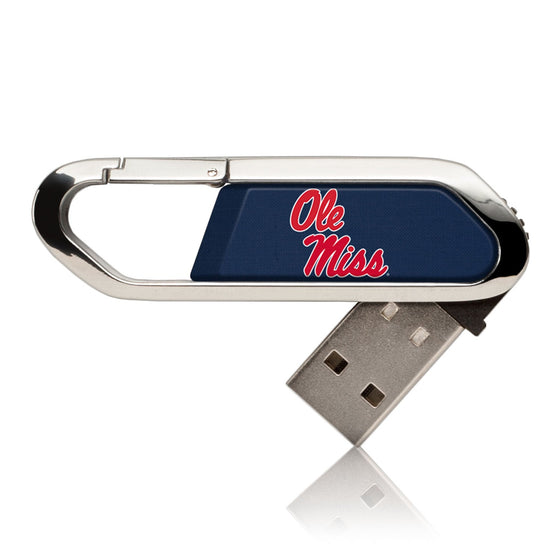 Mississippi Ole Miss Rebels Solid USB 16GB Clip Style Flash Drive-0