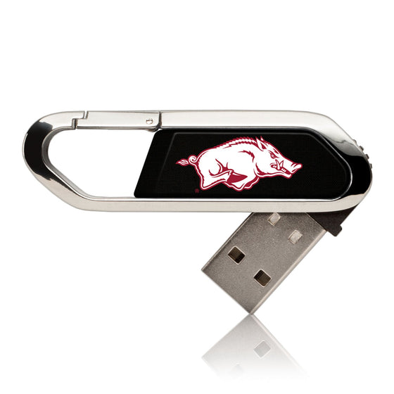 Arkansas Razorbacks Solid USB 16GB Clip Style Flash Drive-0
