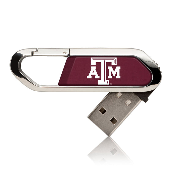 Texas A&M Aggies Solid USB 16GB Clip Style Flash Drive-0