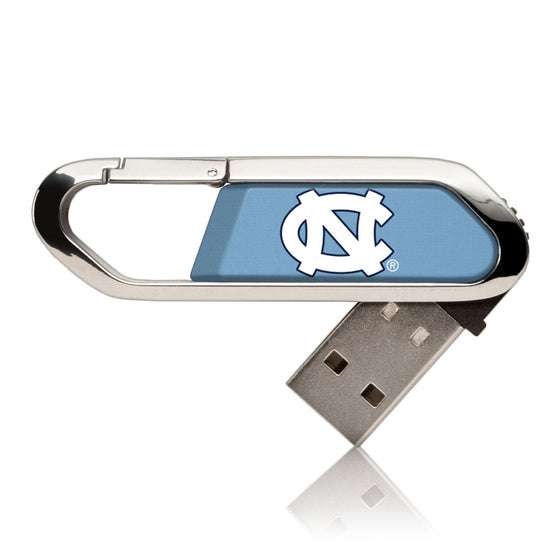 North Carolina Tar Heels Solid USB 16GB Clip Style Flash Drive-0