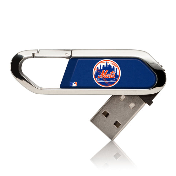 New York Mets Mets Solid USB 16GB Clip Style Flash Drive - 757 Sports Collectibles
