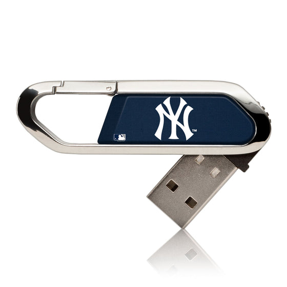 New York Yankees Yankees Solid USB 16GB Clip Style Flash Drive - 757 Sports Collectibles