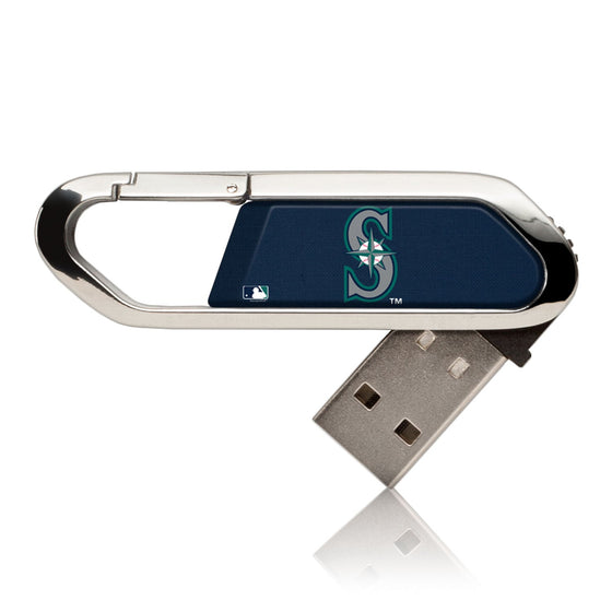 Seattle Mariners Mariners Solid USB 16GB Clip Style Flash Drive - 757 Sports Collectibles