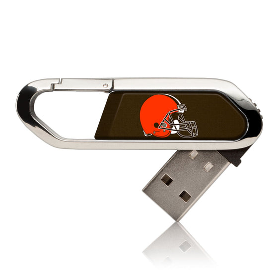 Cleveland Browns Solid USB 16GB Clip Style Flash Drive - 757 Sports Collectibles