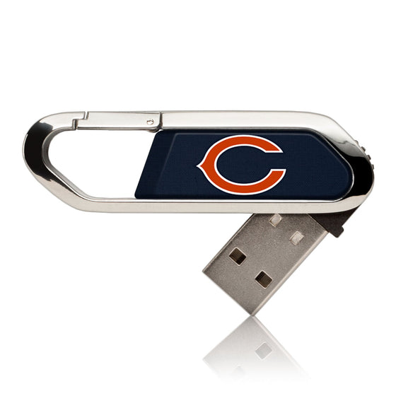 Chicago Bears Solid USB 16GB Clip Style Flash Drive - 757 Sports Collectibles