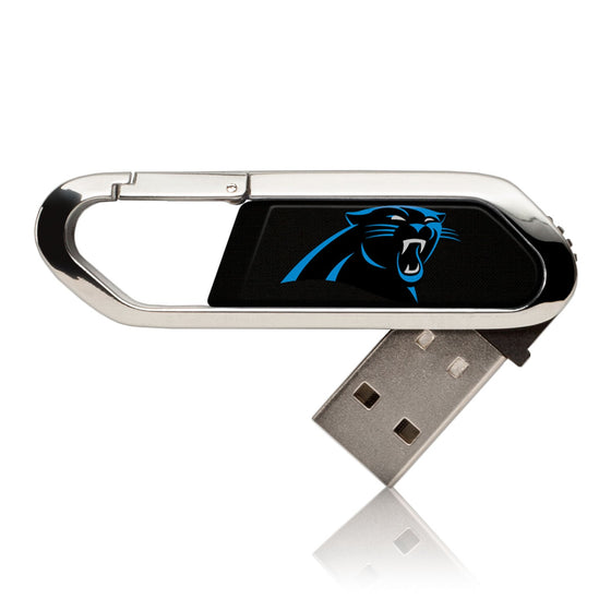 Carolina Panthers Solid USB 16GB Clip Style Flash Drive - 757 Sports Collectibles