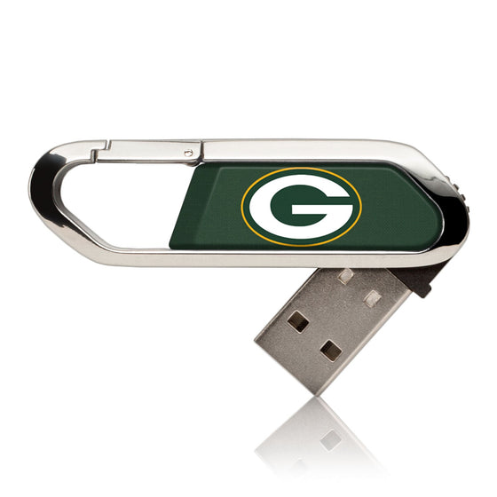 Green Bay Packers Solid USB 16GB Clip Style Flash Drive - 757 Sports Collectibles