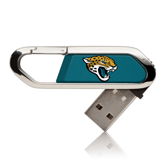 Jacksonville Jaguars Solid USB 16GB Clip Style Flash Drive - 757 Sports Collectibles