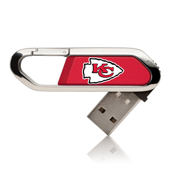 Kansas City Chiefs Solid USB 16GB Clip Style Flash Drive - 757 Sports Collectibles