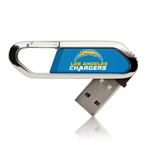 Los Angeles Chargers Solid USB 16GB Clip Style Flash Drive - 757 Sports Collectibles