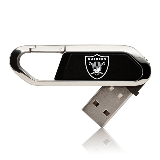 Las Vegas Raiders Solid USB 16GB Clip Style Flash Drive - 757 Sports Collectibles