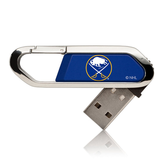 Buffalo Sabres Solid USB 32GB Clip Style Flash Drive-0
