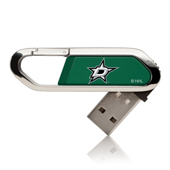 Dallas Stars Solid USB 32GB Clip Style Flash Drive-0