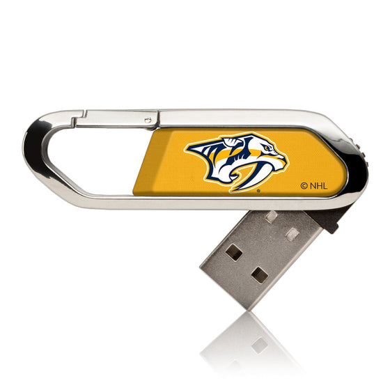 Nashville Predators Solid USB 32GB Clip Style Flash Drive-0