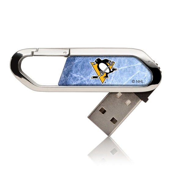 Pittsburgh Penguins Ice USB 32GB Clip Style Flash Drive-0