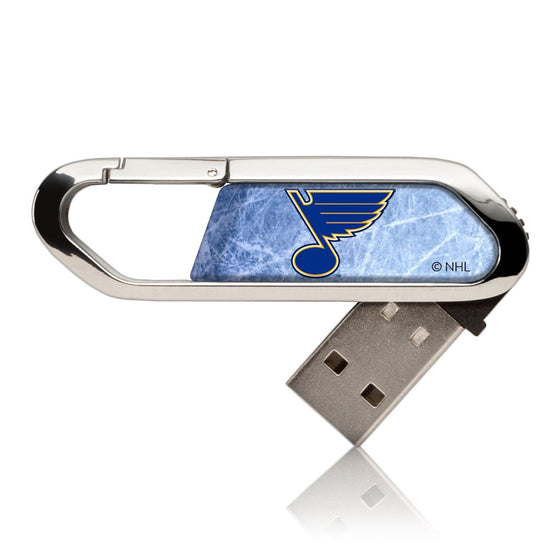 St. Louis Blues Ice USB 32GB Clip Style Flash Drive-0