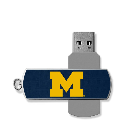 Michigan Wolverines Solid USB 32GB Flash Drive-0