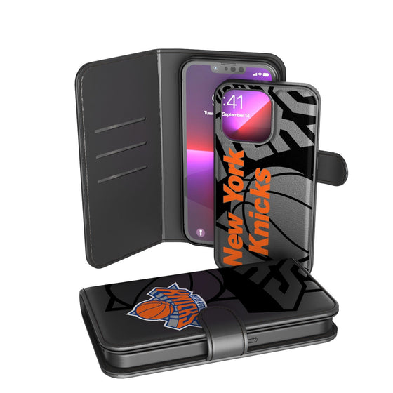 New York Knicks Tilt Wallet Case-0