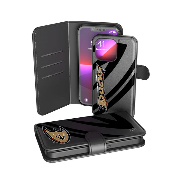 Anaheim Ducks Tilt Wallet Case-0