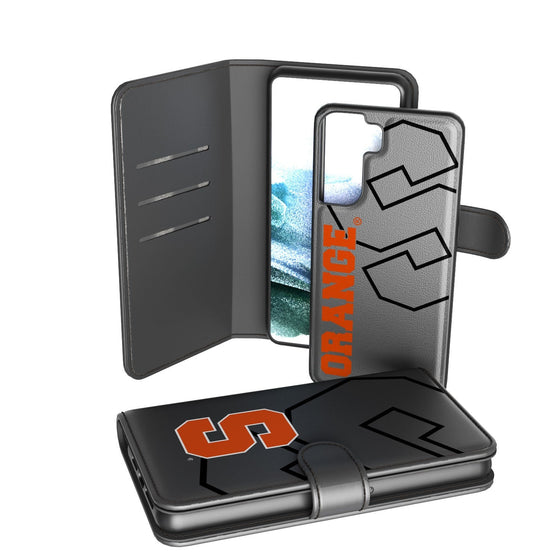 Syracuse Orange Tilt Wallet Case-1