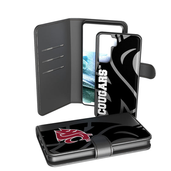 Washington State Cougars Tilt Wallet Case-1