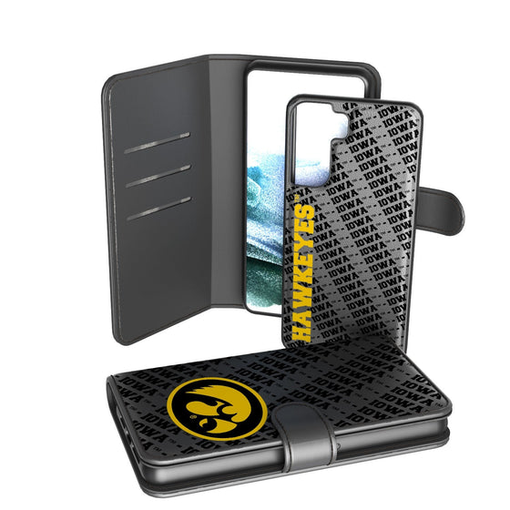 Iowa Hawkeyes Tilt Wallet Case-1