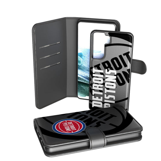 Detroit Pistons Tilt Wallet Case-1